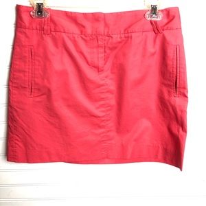 3 for $25 J. Crew Pink Mini Skirt 100% Cotton Sz 2